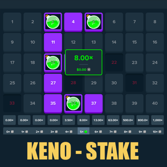 Stake – Keno